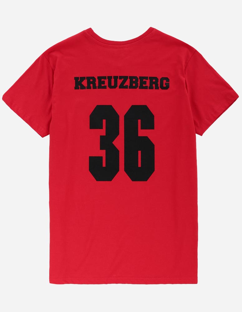 Original Kreuzberg 36 T-Shirt red black