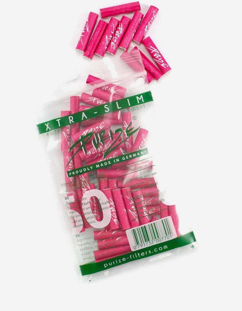 50 Aktivkohlefilter Xtra Slim pink
