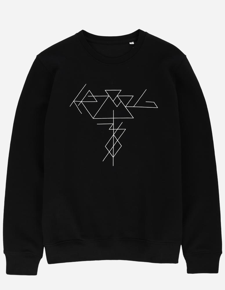 KRZ 36 Thinline Sweatshirt black white