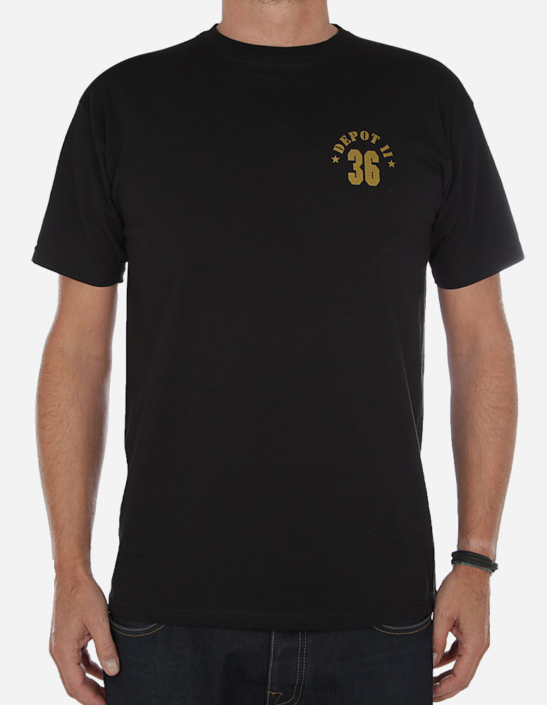 Original Kreuzberg 36 T-Shirt black gold