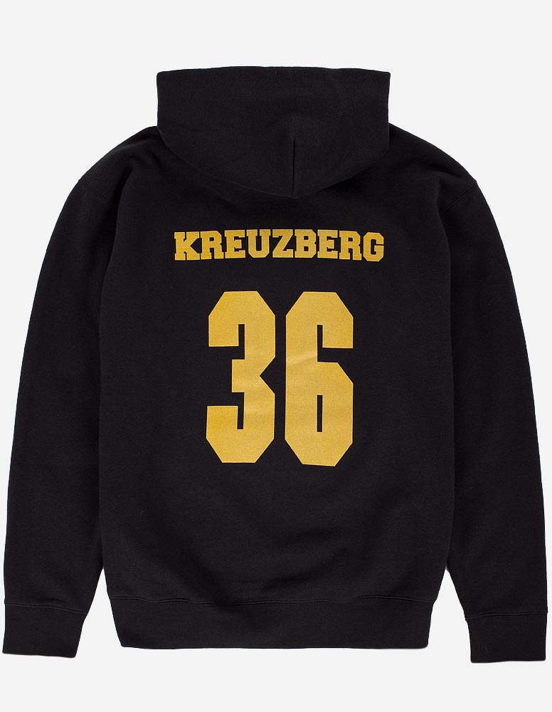 Original Kreuzberg 36 Hoodie black / gold