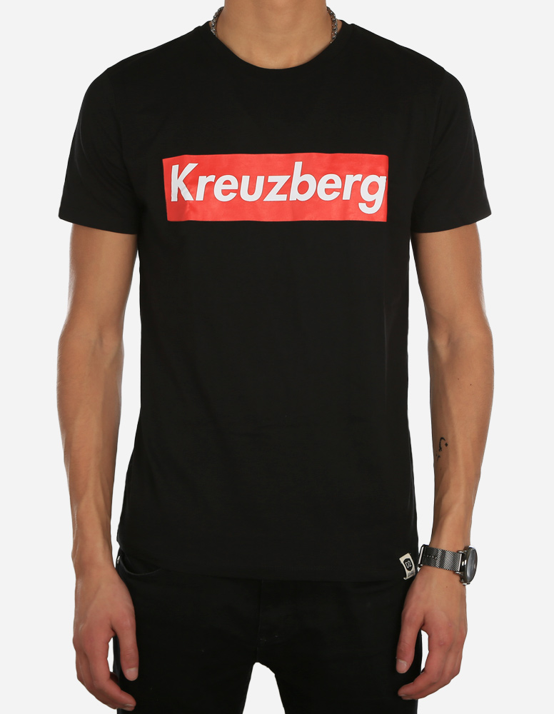Kreuzberg Super Tee black red