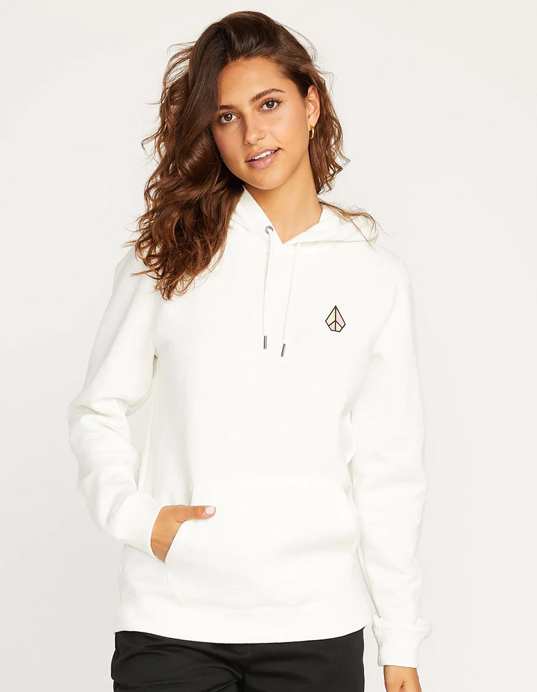Truly Deal Hoodie star white