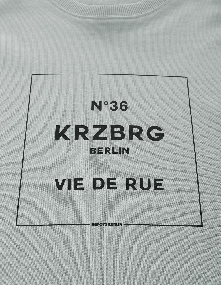 No 36 Kreuzberg Oversized Sweater aloe / black