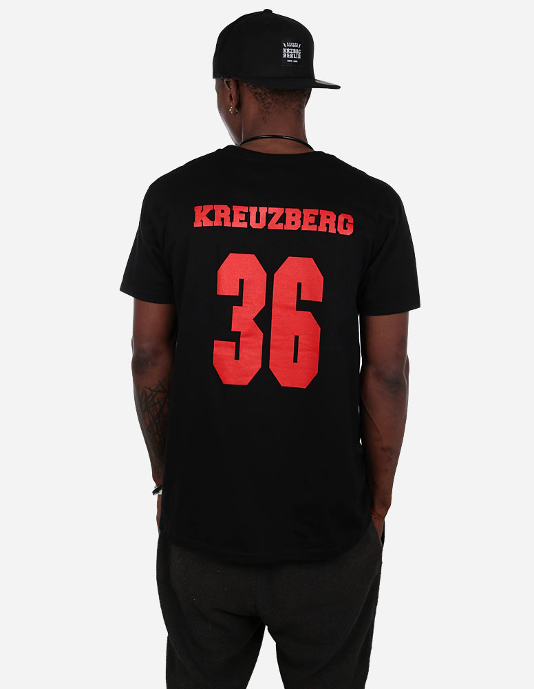 Original Kreuzberg 36 T-Shirt black red