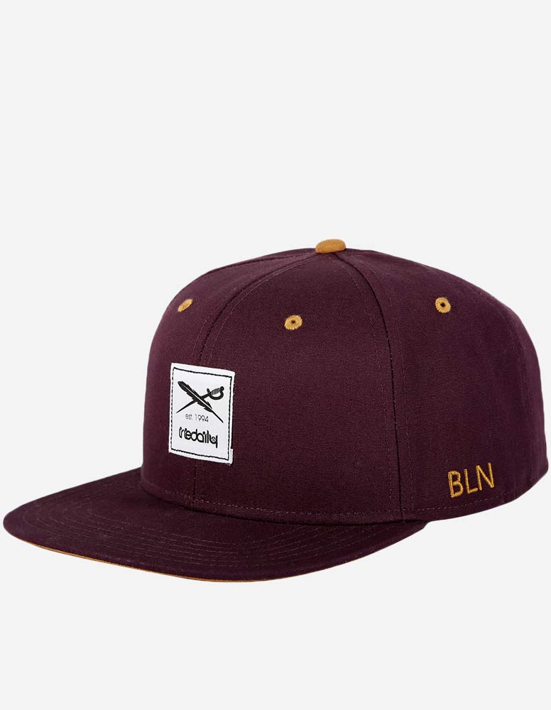 Daily Flag 20 Snapback red wine