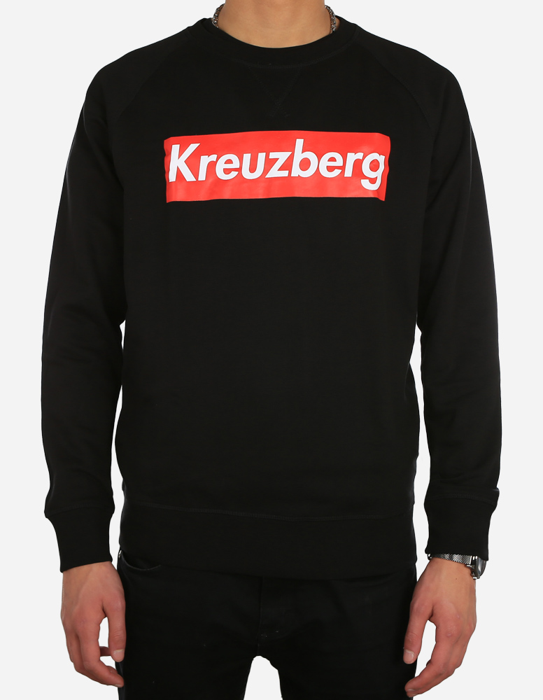 Kreuzberg Super Sweatshirt black red