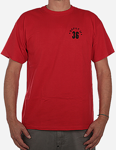 Original Kreuzberg 36 T-Shirt red black